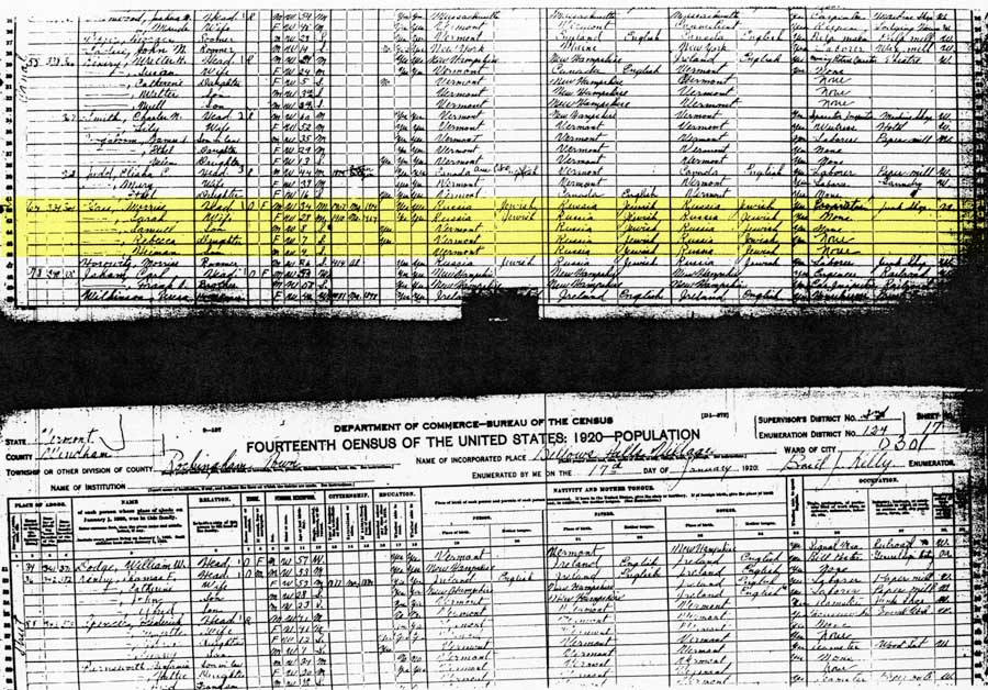 1920 census